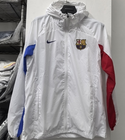 2425 Bar white windbreaker jacket